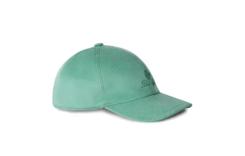 Loro Piana Cashmere, Pure Virgin Wool Baseball Caps Women's Green