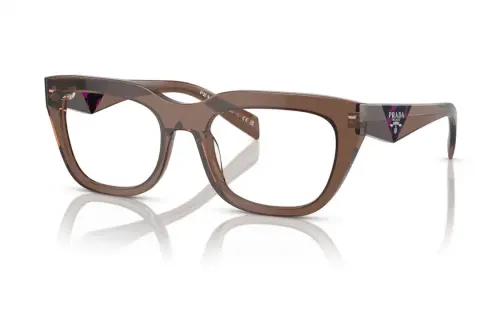 PRADA Eyewear Irregular Frame Glasses
