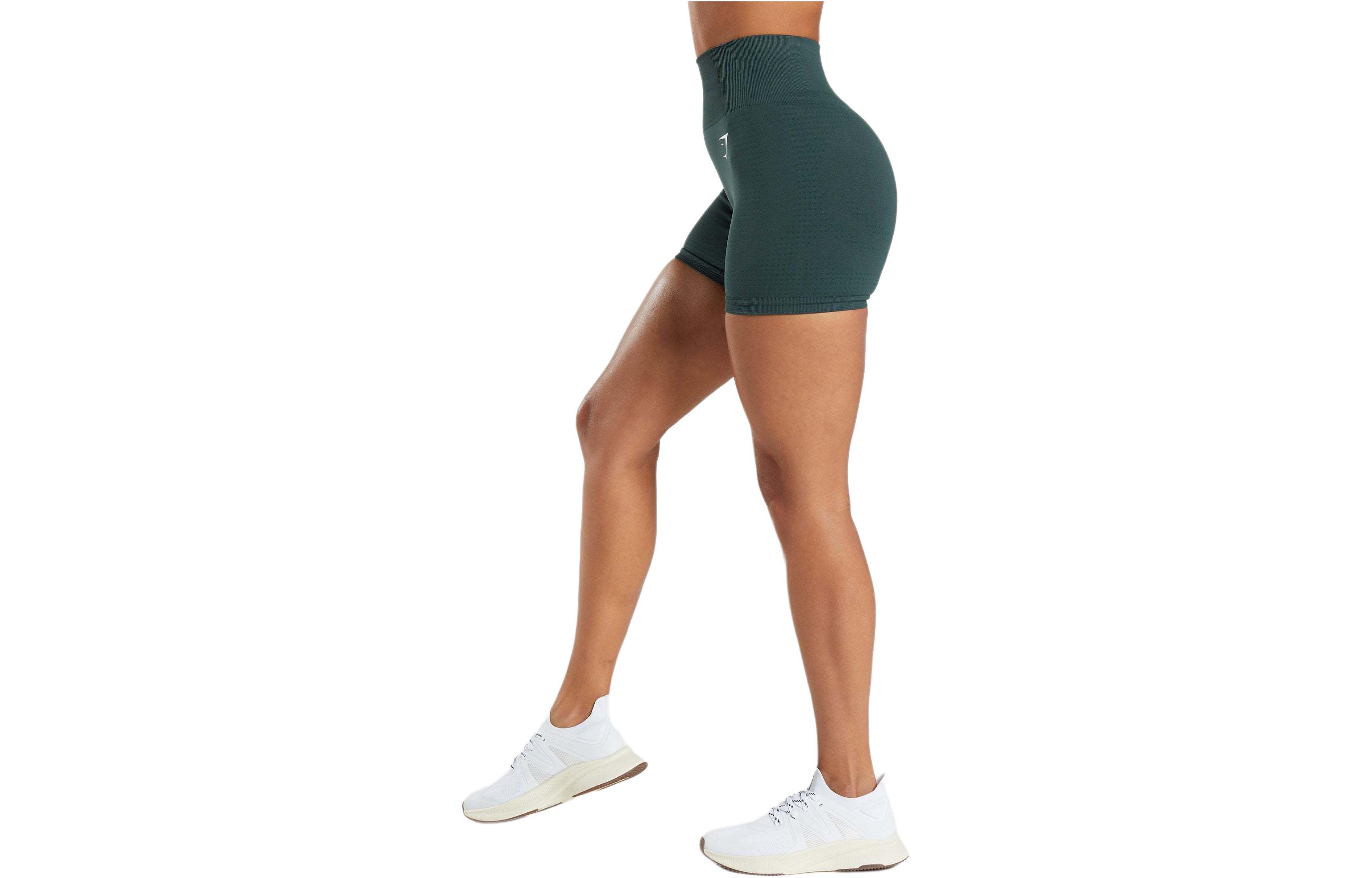 GYMSHARK VITAL SEAMLESS 2.0 SHORTS Sports Shorts Women’s Forestland Green Marlstone