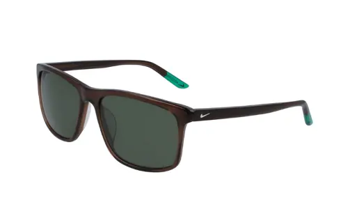 Nike Nylon Irregular Shape Sunglasses Men's Brown