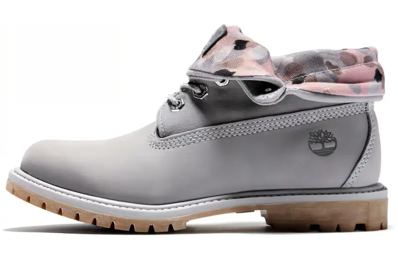 Timberland Roll Top Outdoor Boots Women's Medium Gray