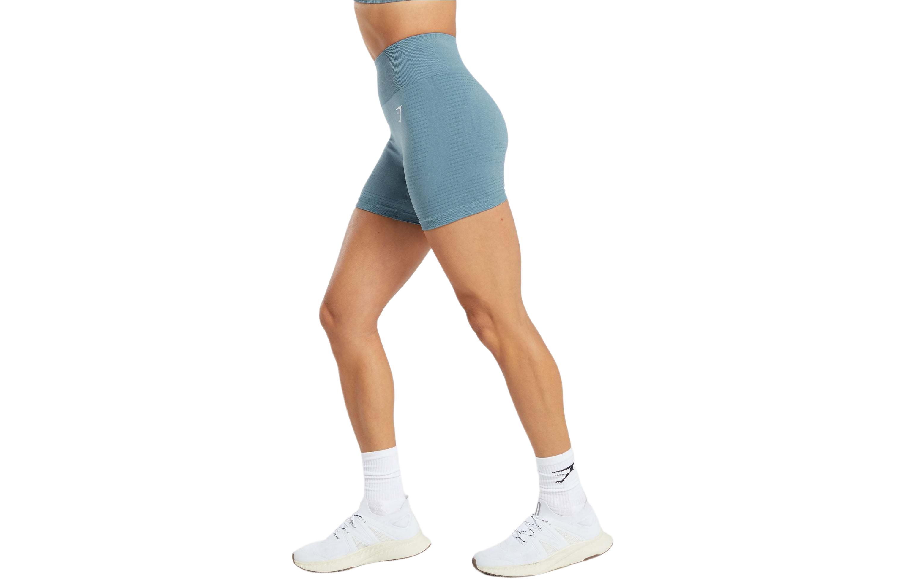 GYMSHARK Sports Shorts Women’s Faded Blue Marlstone