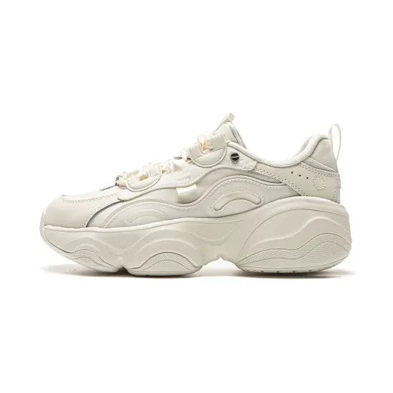 LINING Honey Casual Shoes Women's Low-Top Ivory