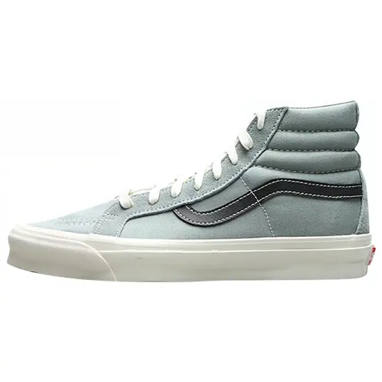 Vans SK8 Skateboarding Shoes Unisex High-top Gray