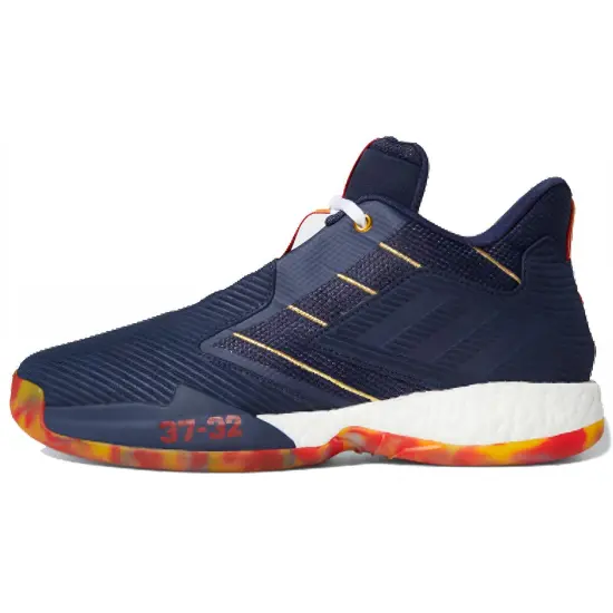Adidas T Mac Millennium 2 Basketball Shoes Men Mid-top Blue/Orange