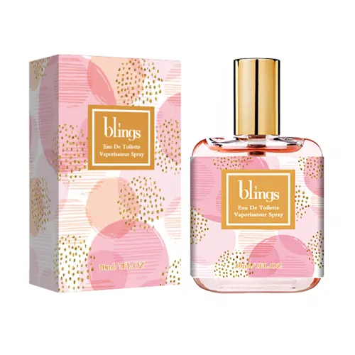 Blings Art Illustration Series Coco Miss Perfume Oriental Fragrance EDT Light Mature Sexy Fragrance 30ml