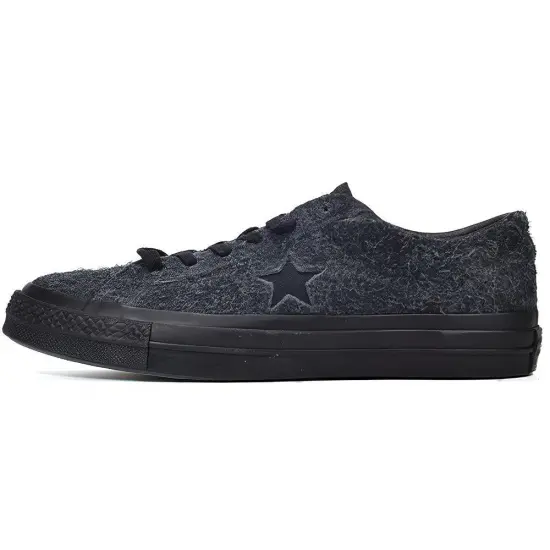 Stussy X Converse One Star Canvas Shoes Unisex Low-top Black