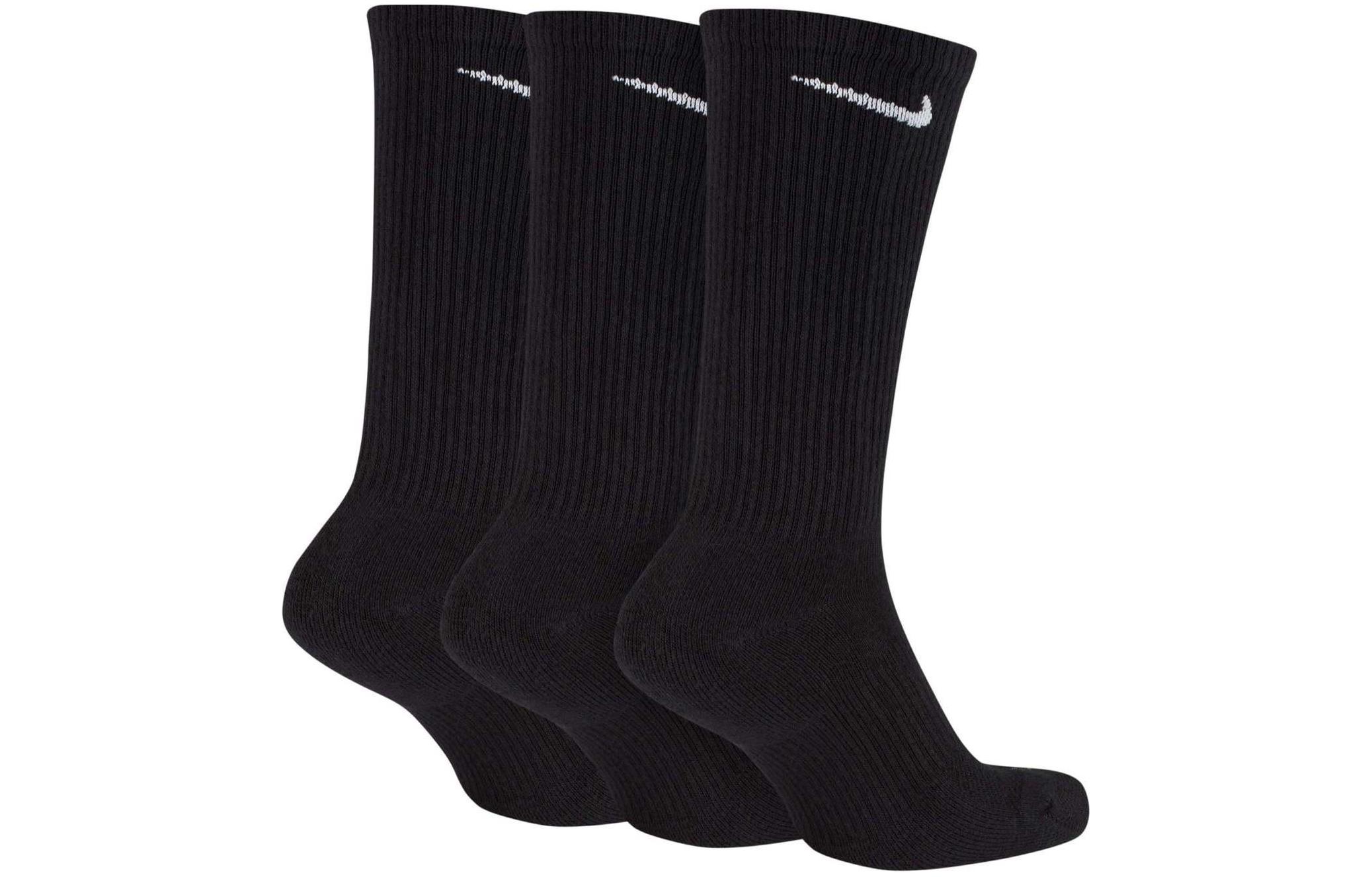Nike Everyday Plus Cushioned Crew Socks 6 Pairs Black
