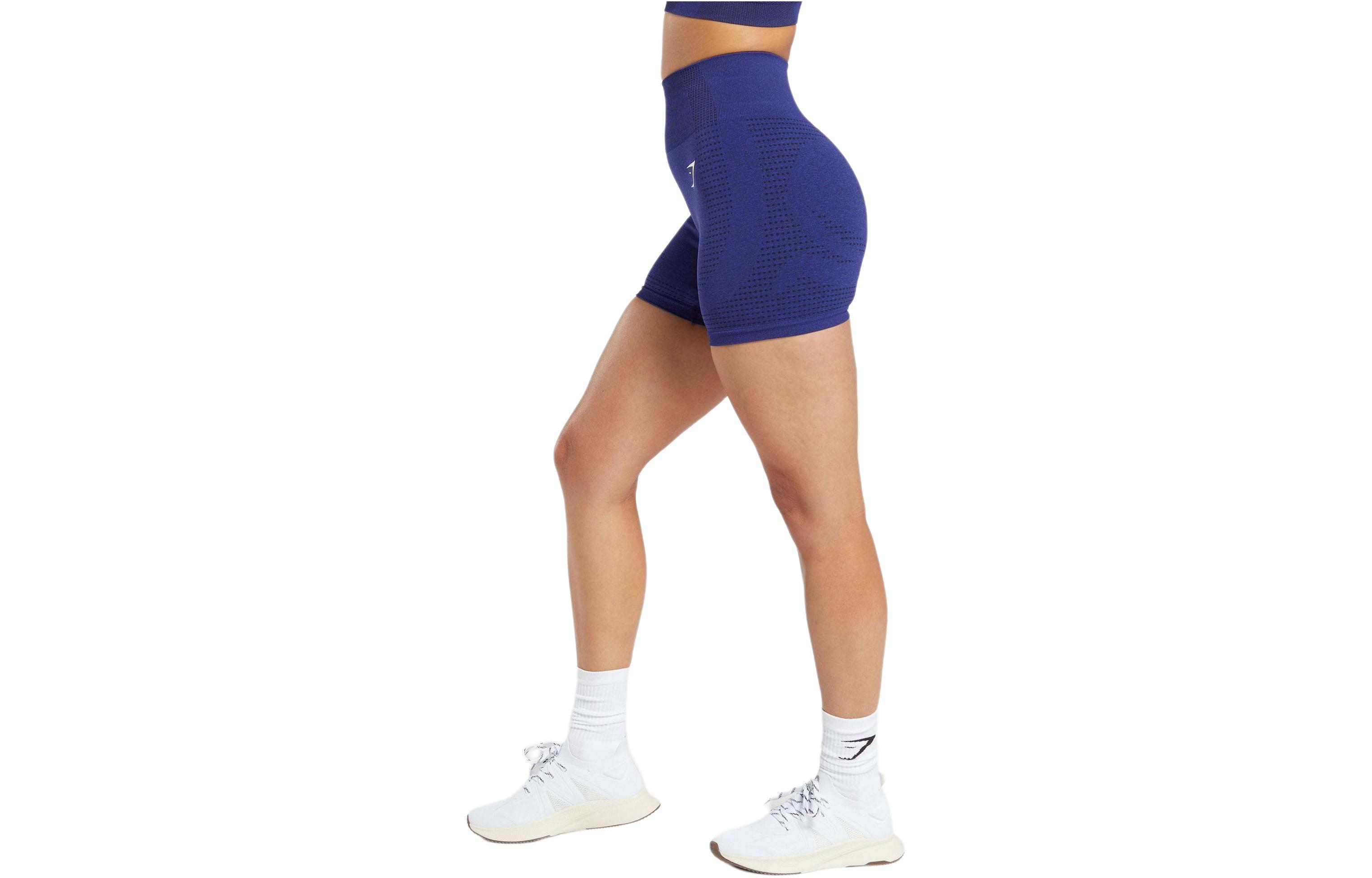GYMSHARK VITAL SEAMLESS 2.0 SHORTS Sports Shorts Women’s Cobalt Purple Clay Limestone