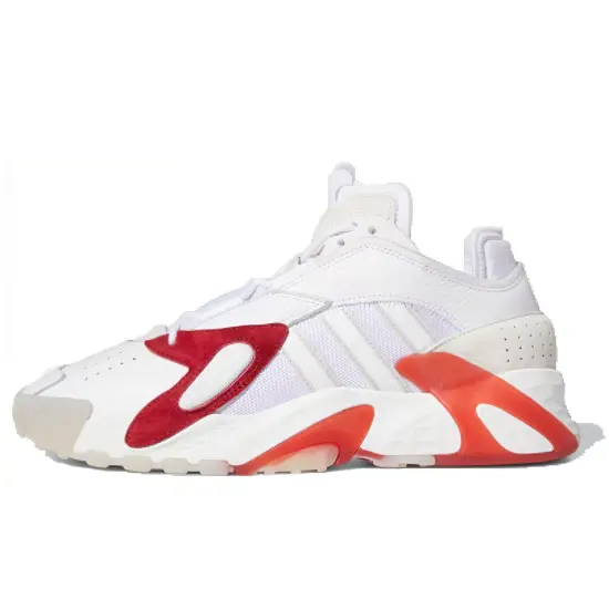 Adidas Originals Streetball Basketball Shoes Unisex Low-top White/Red