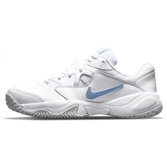 Nike Court Lite 2 Tennis Shoes Women's Low-top White/Royal Blue