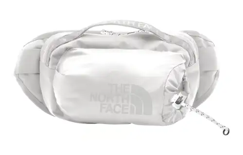 THE NORTH FACE 2L Fanny Pack Outdoor Bag Recycled Polyester White Unisex