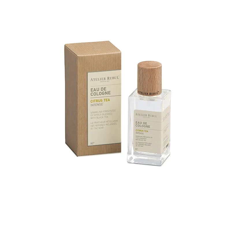 ATELIER REBUL DEPIUS 1895 Turkish AR Perfume Citrus Tea Refreshing, Clean and Warm Tea Fragrance Woody Cologne EDC 50ml