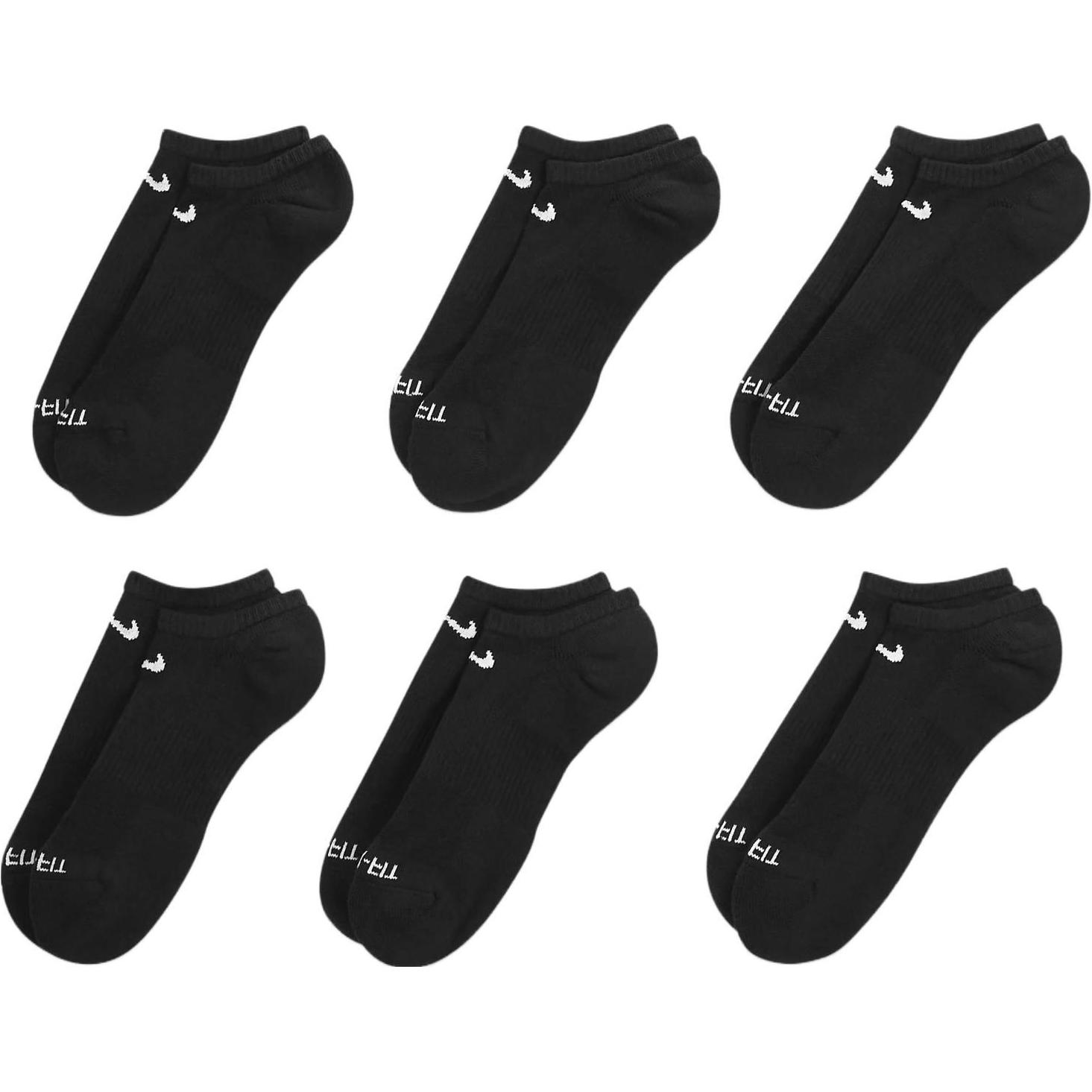 Nike No Show Socks Men’s 6 Pack