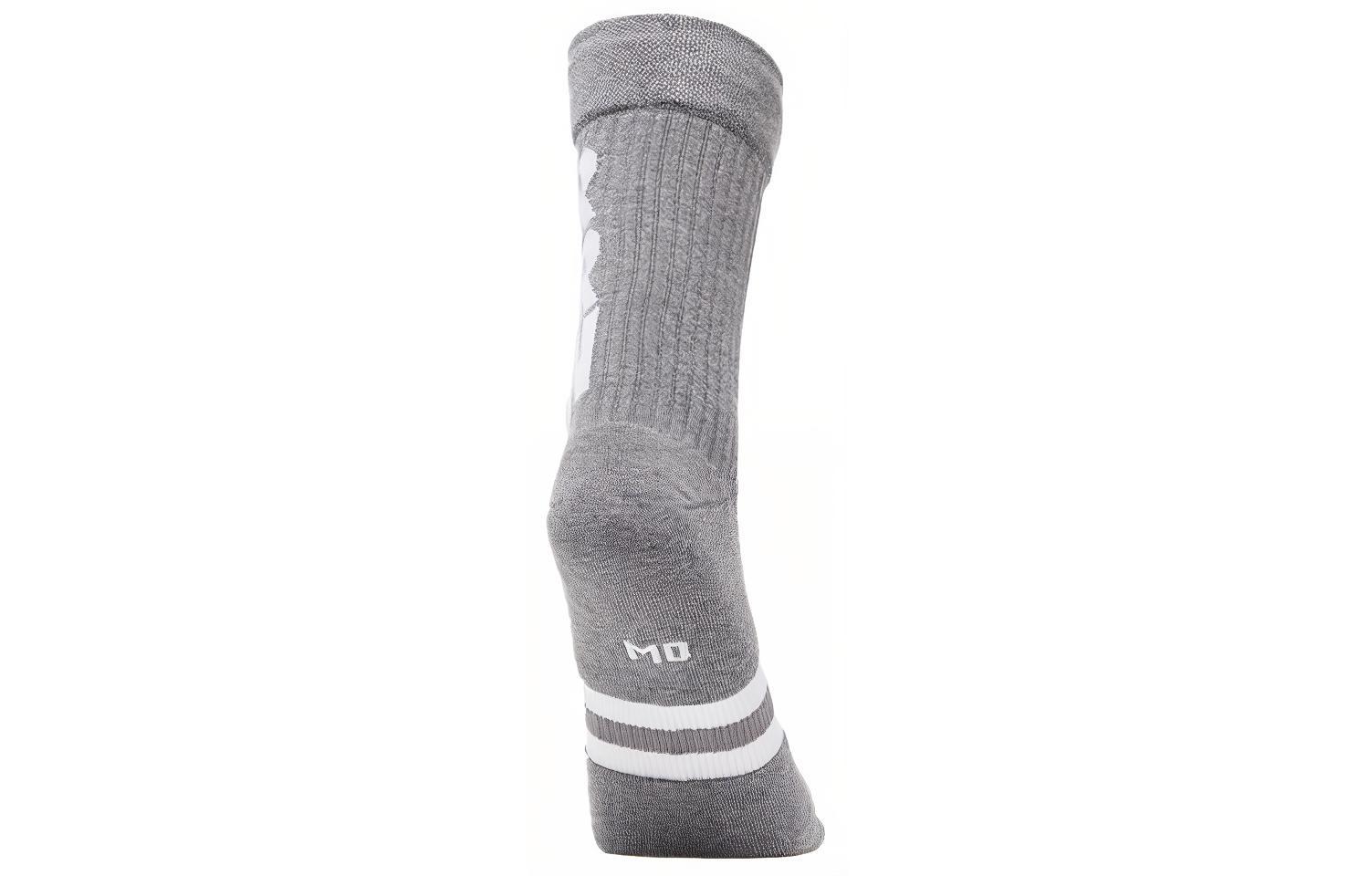 Jordan Crew Socks All Unisex 2 Pack Black/Gray Couple’s