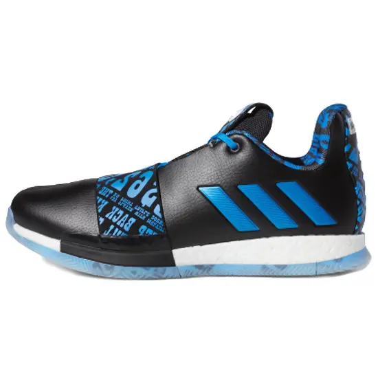 Adidas Harden Vol.3 Basketball Shoes Men Low-top Black/Blue