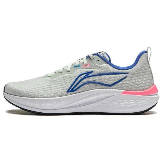 LINING Red Hare 7 Running Shoes Men Low-Top Gray White