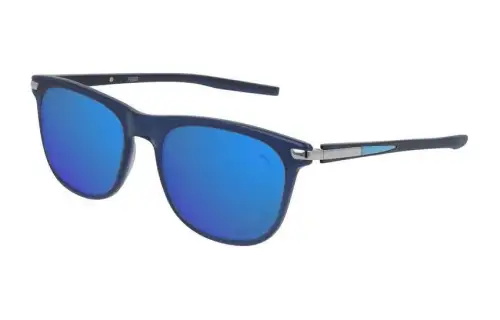 PUMA Square Sunglasses Unisex Blue