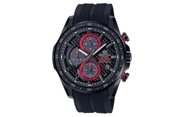 CASIO Unisex EDIFICE 44mm Black Watch EQS-900TMS-1