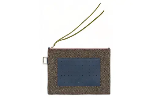 HERMES Felt Clutch Small Women's Multicolor