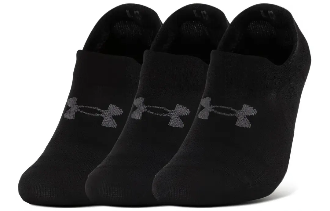 Under Armour Essential Ankle Socks Unisex 3 Pack Black