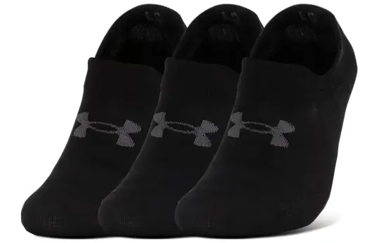 Under Armour Essential Ankle Socks Unisex 3 Pack Black