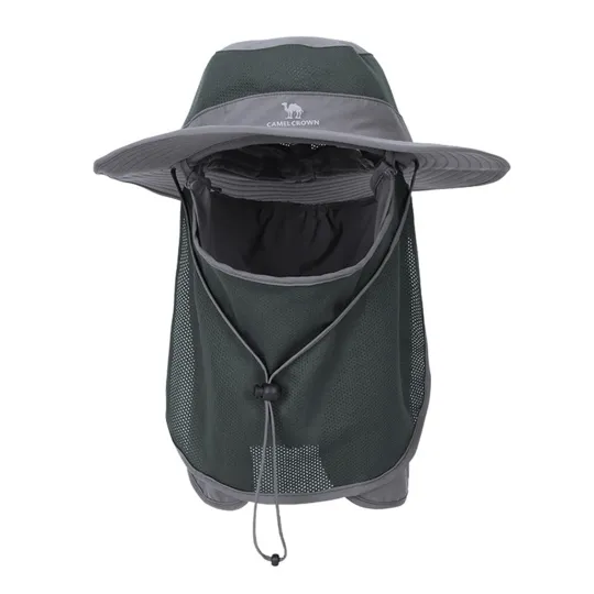 CAMEL Polyester Bucket Hats Unisex