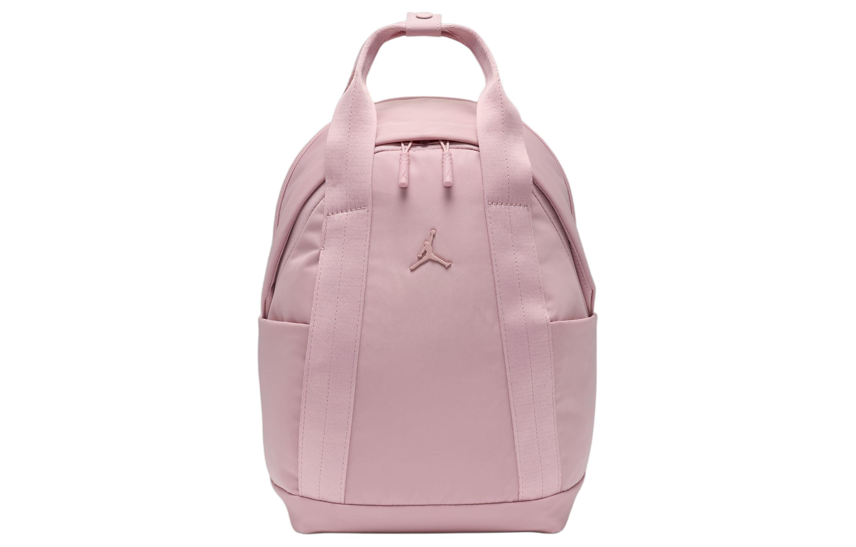 Jordan Two Way Zip Closure Recycled Nylon Backpack Mini Women's Pink