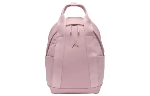Jordan Two Way Zip Closure Recycled Nylon Backpack Mini Women's Pink