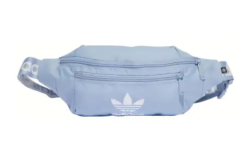 Adidas Originals Trefoil Recycled Material Crossbody Bag, Fanny Pack Regular Unisex Sky Blue
