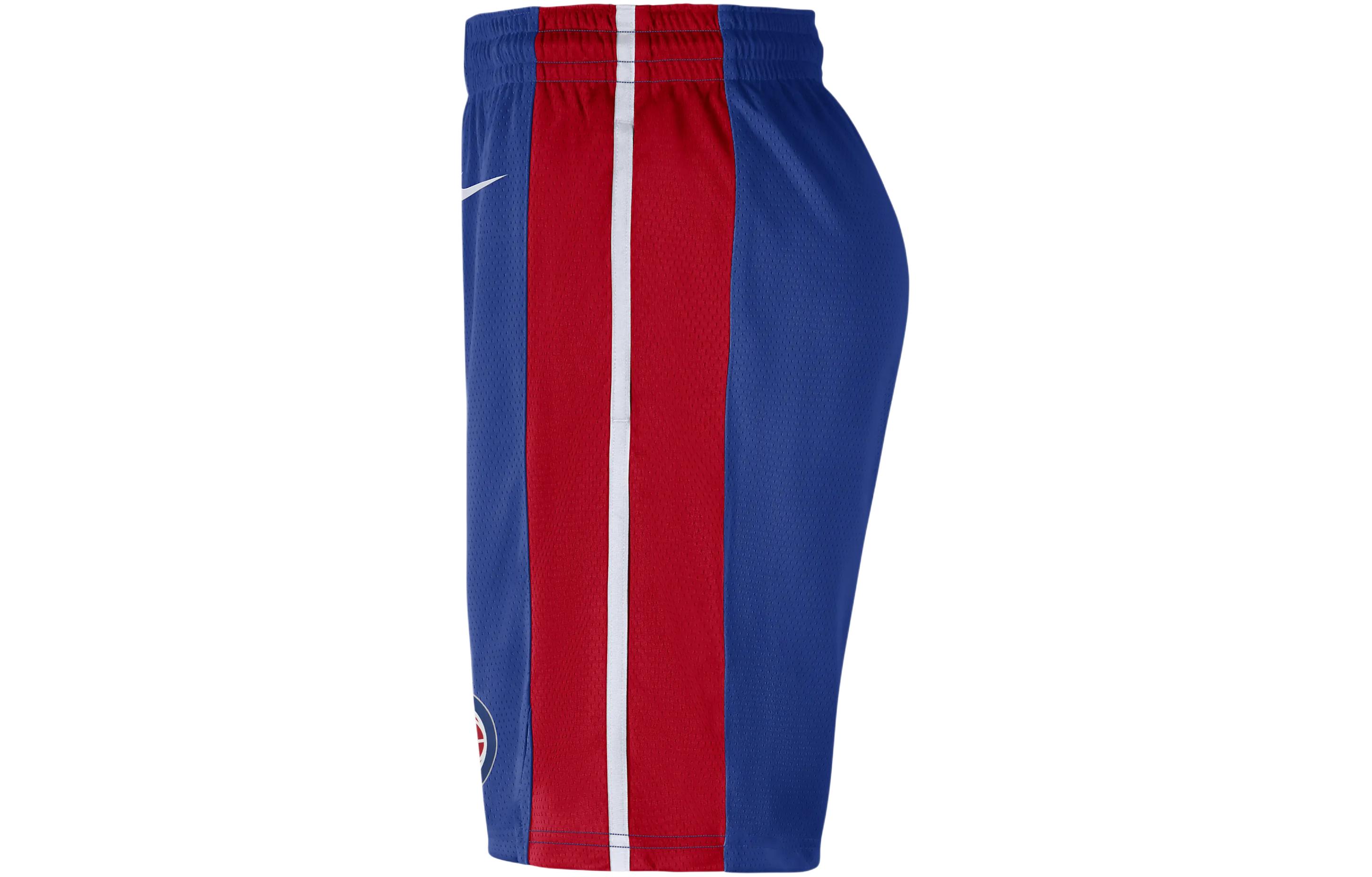 Nike Detroit Pistons Icon Edition Basketball Shorts Men’s Blue