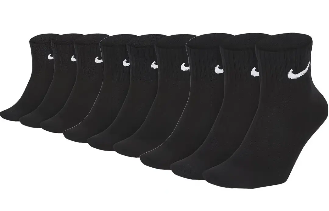 Nike Ankle Socks Unisex Combo Set Black