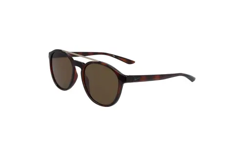 Nike Nylon Round Sunglasses Men's Tortoiseshell