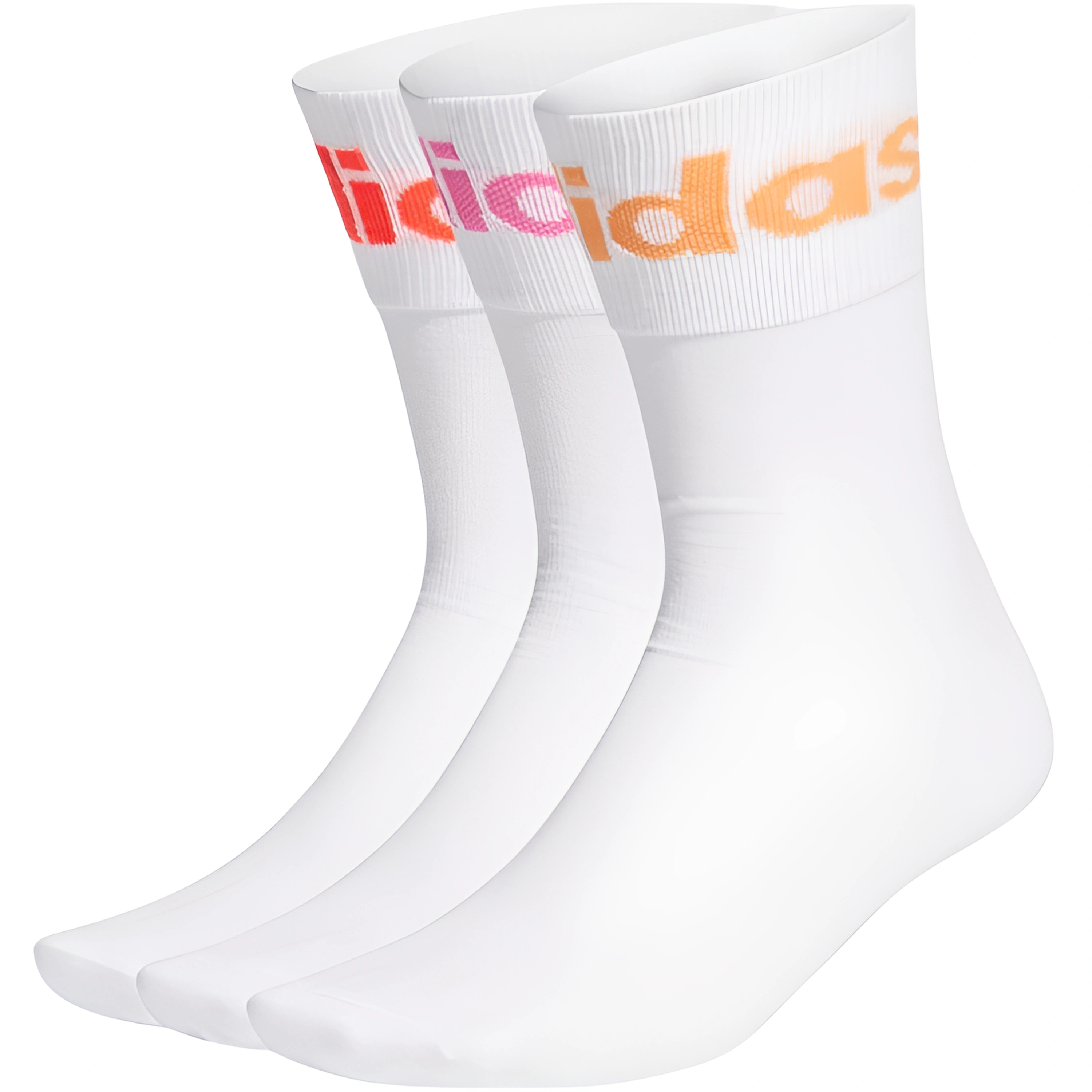 Adidas Originals Crew Socks Unisex 3 Pack White