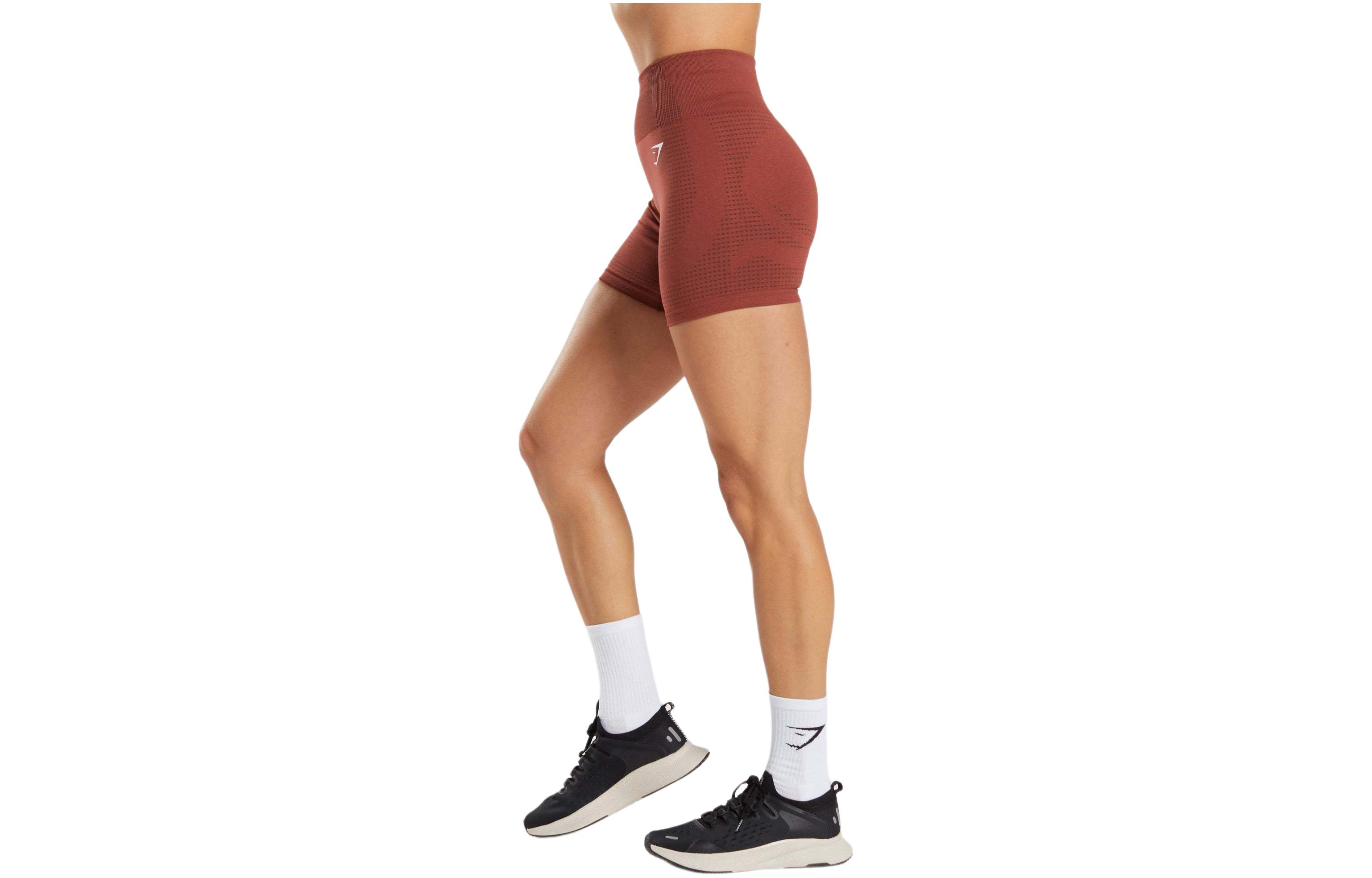 GYMSHARK Sports Shorts Women’s Brick Red Marlstone