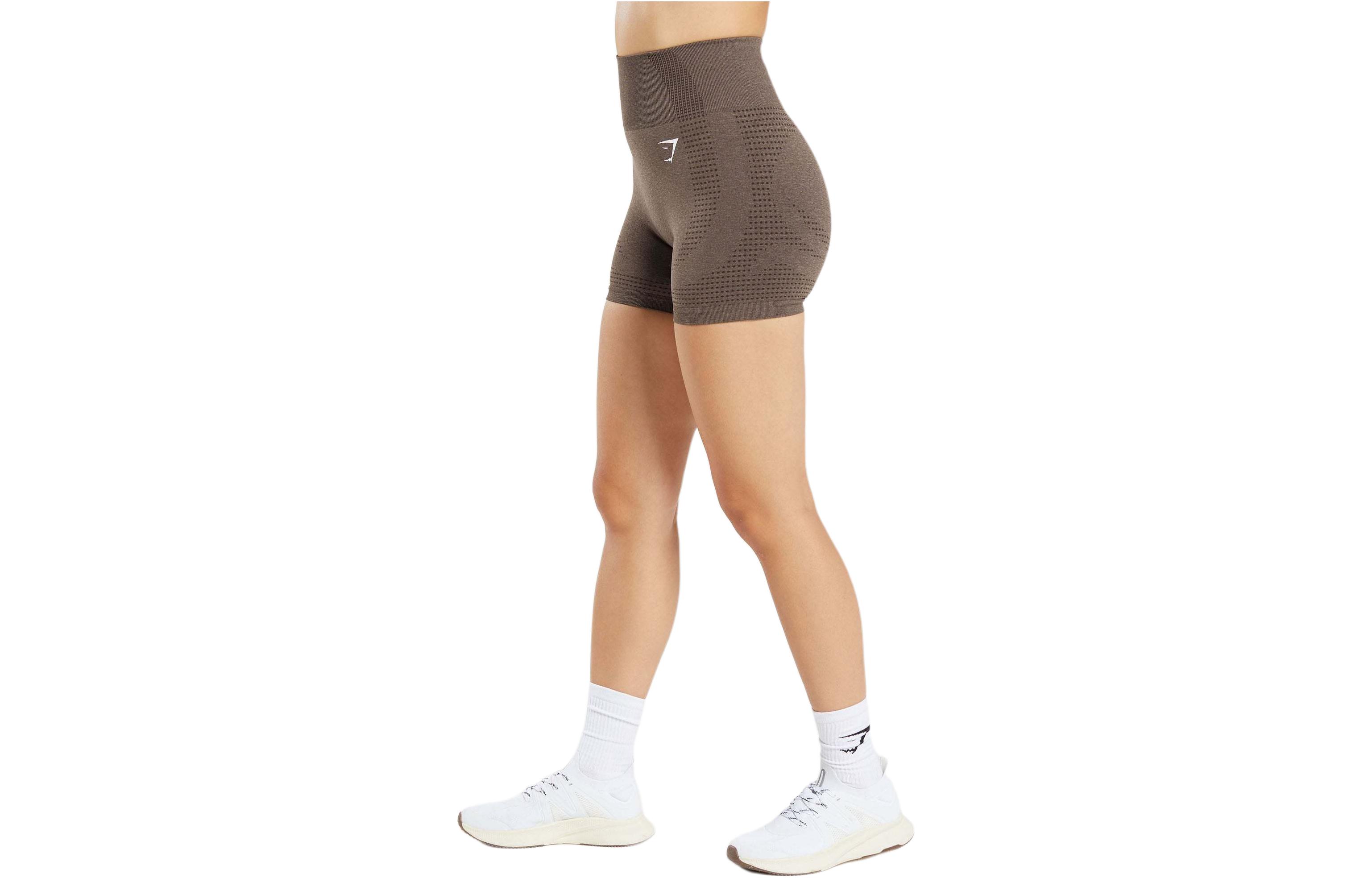 GYMSHARK Sports Shorts Women’s Brown Marlstone