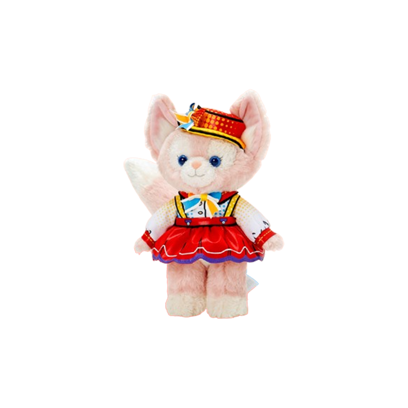 Disney Disney Lena Belle Daffy Shirley Rose Keqian Colorful Celebration Street Party Cute Doll Plush Doll 19cm/21cm Height