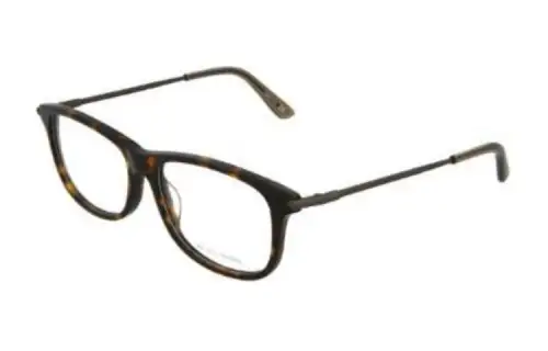 Bottega Veneta Square Eyeglass Frames Men's Tortoiseshell