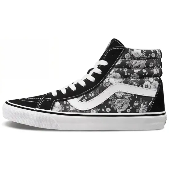 Vans SK8 Skateboarding Shoes Unisex High-top Black/white