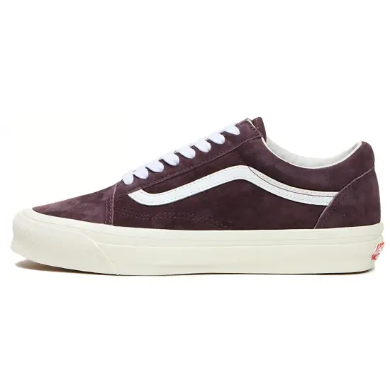 Vans Vault OG Old Skool LX Pig Suede Wine