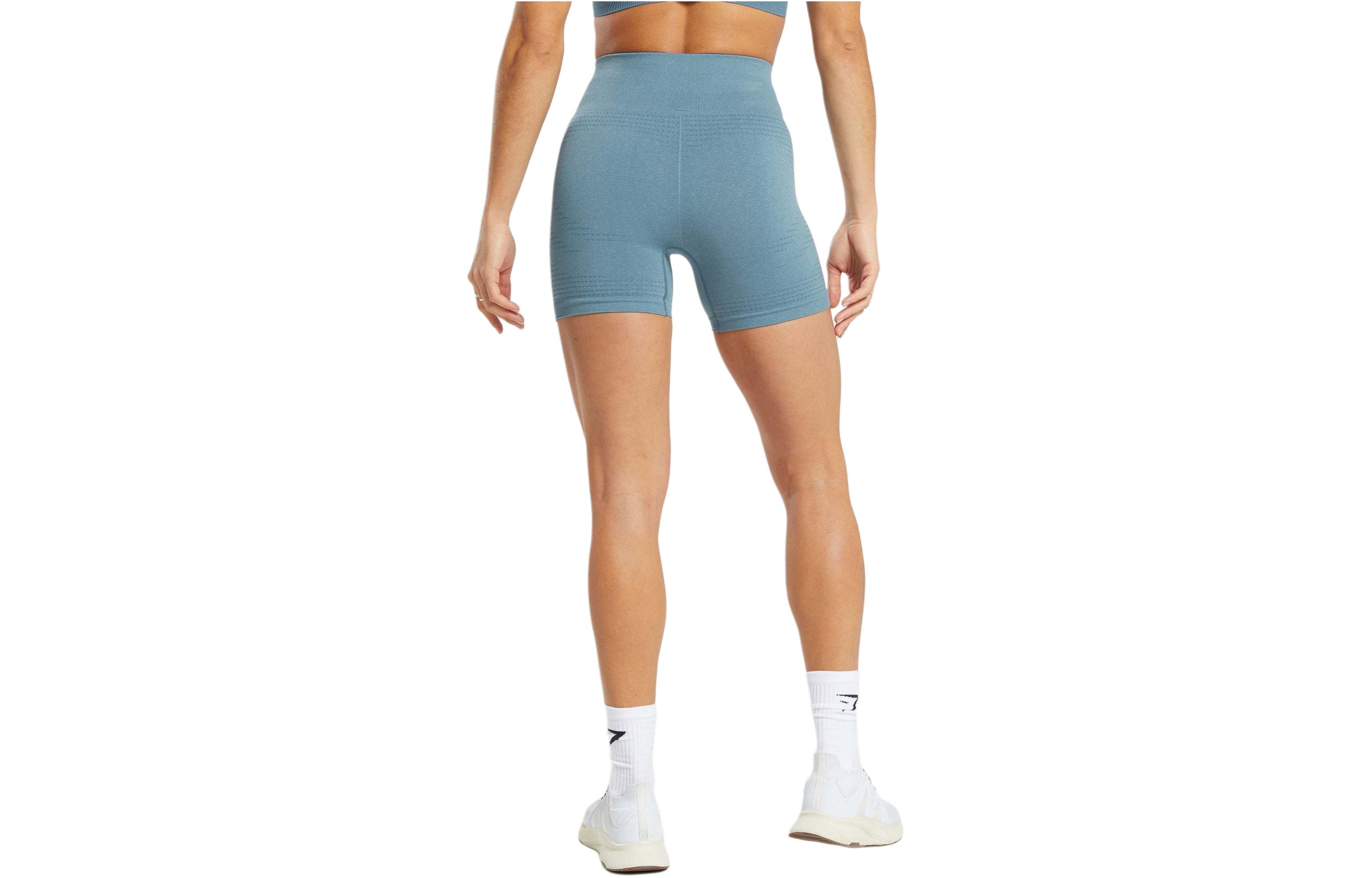 GYMSHARK Sports Shorts Women’s Faded Blue Marlstone