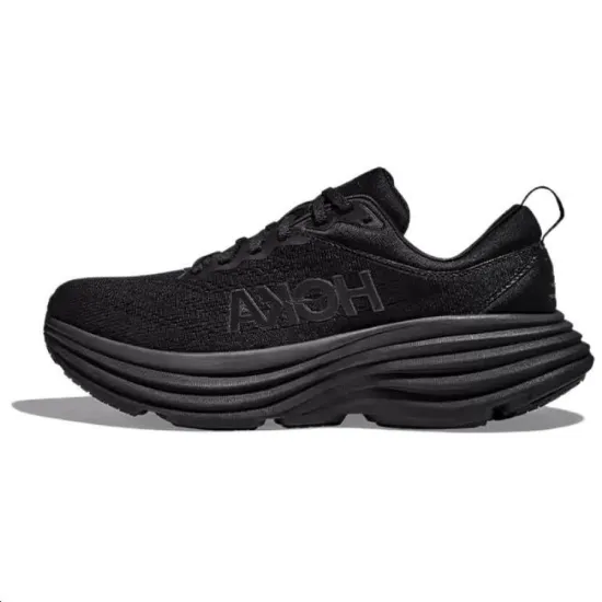 HOKA ONE ONE Bondi 8 Running Shoes Men Low-Top Black
