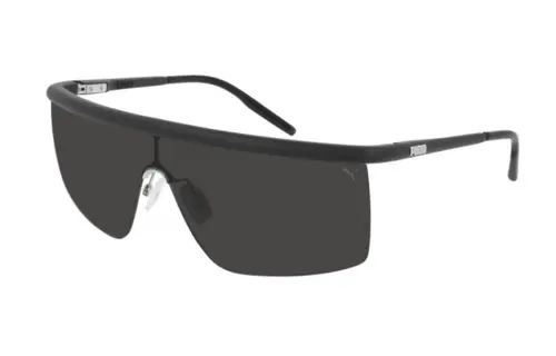 PUMA Irregular Shape Sunglasses Unisex Black