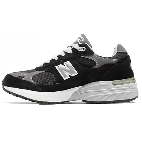 New Balance 993 MiUSA Black Grey Women's