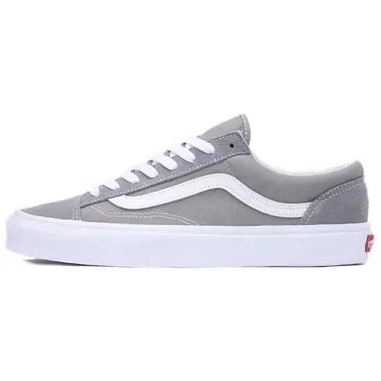 Vans Style 36 Skateboarding Shoes Unisex Low-top Grey/white