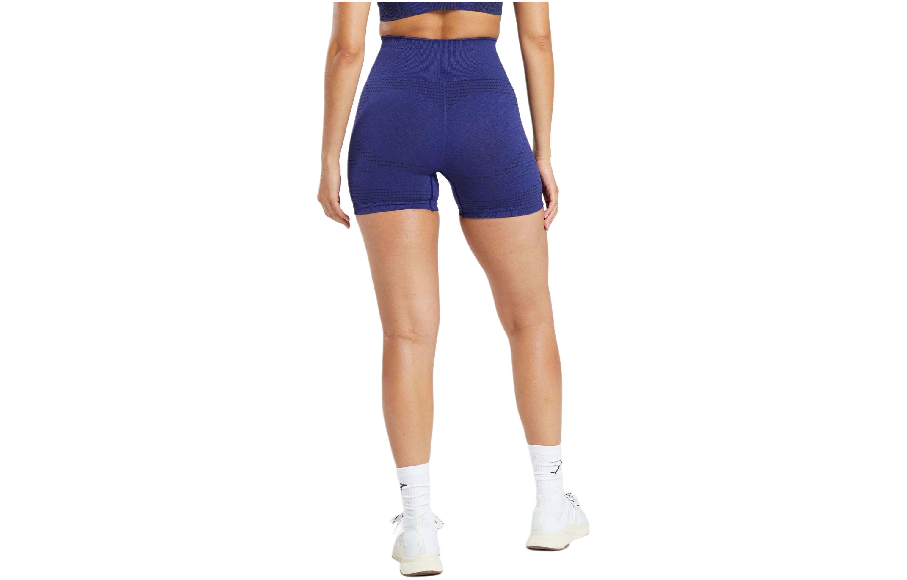 GYMSHARK VITAL SEAMLESS 2.0 SHORTS Sports Shorts Women’s Cobalt Purple Clay Limestone