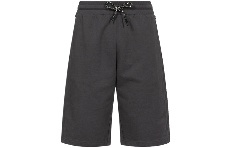 EVISU Sports Shorts Men’s Charcoal Gray Moderate