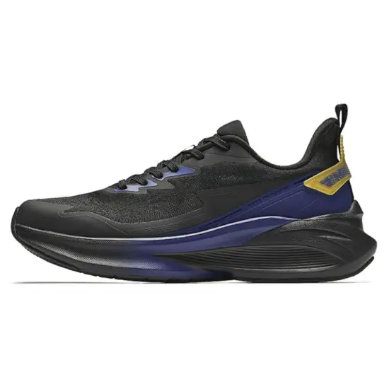 ANTA Running Shoes Men Low-Top Basic Blue