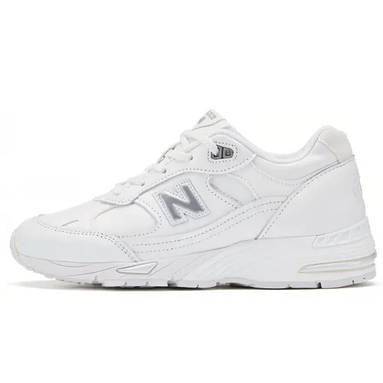 New Balance 991 MiUK White Grey Women's