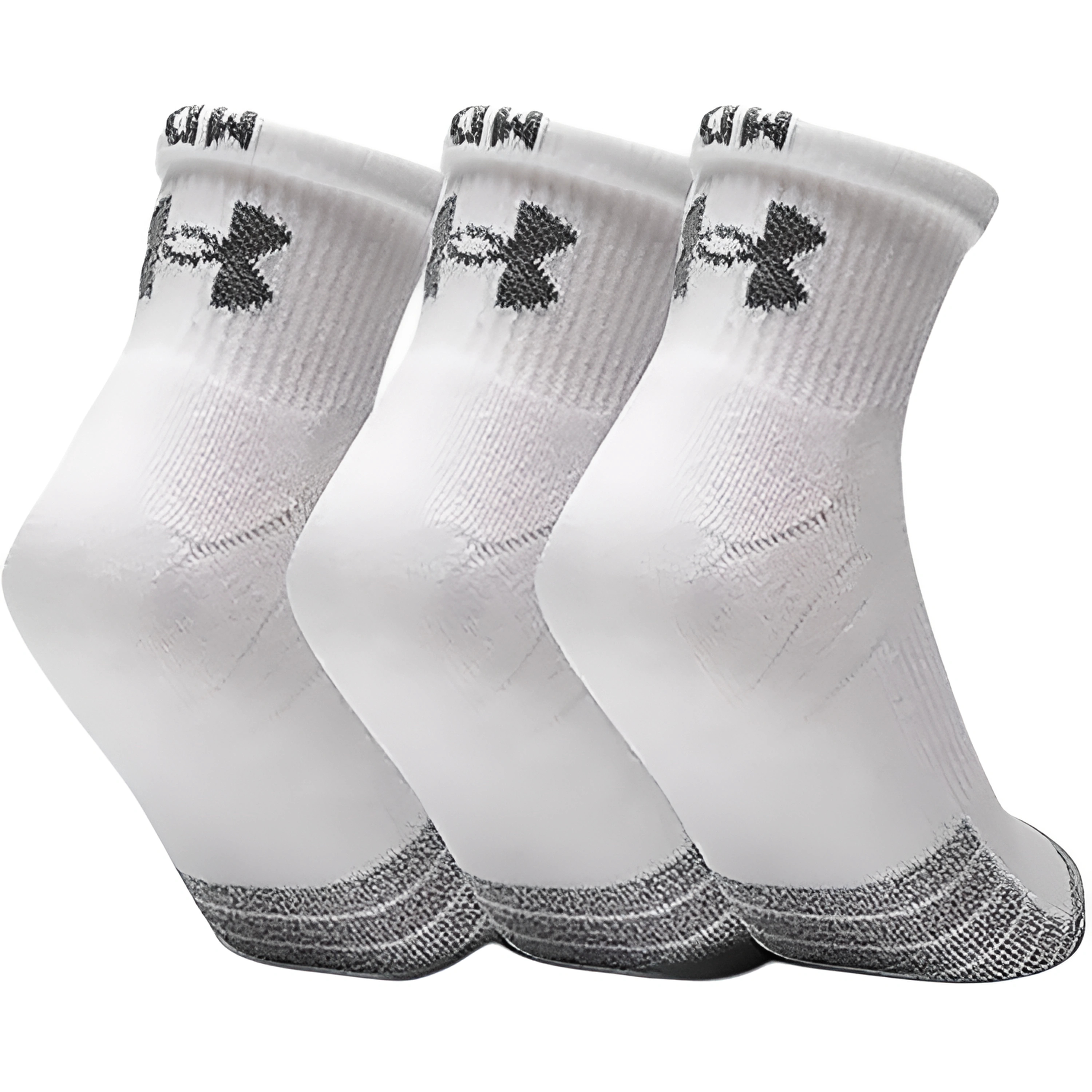 Under Armour Ankle Socks Unisex 3 Pack White